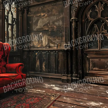 Gothic Red 8’X8’ Fleece (96 X Inch) Backdrop