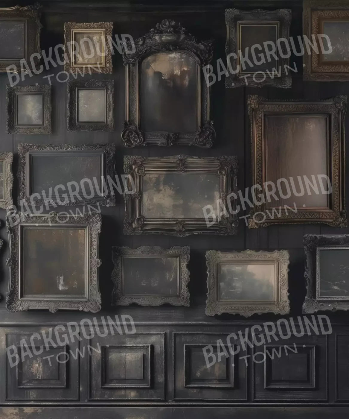 Gothic Victorian Wall I 10’X12’ Ultracloth (120 X 144 Inch) Backdrop