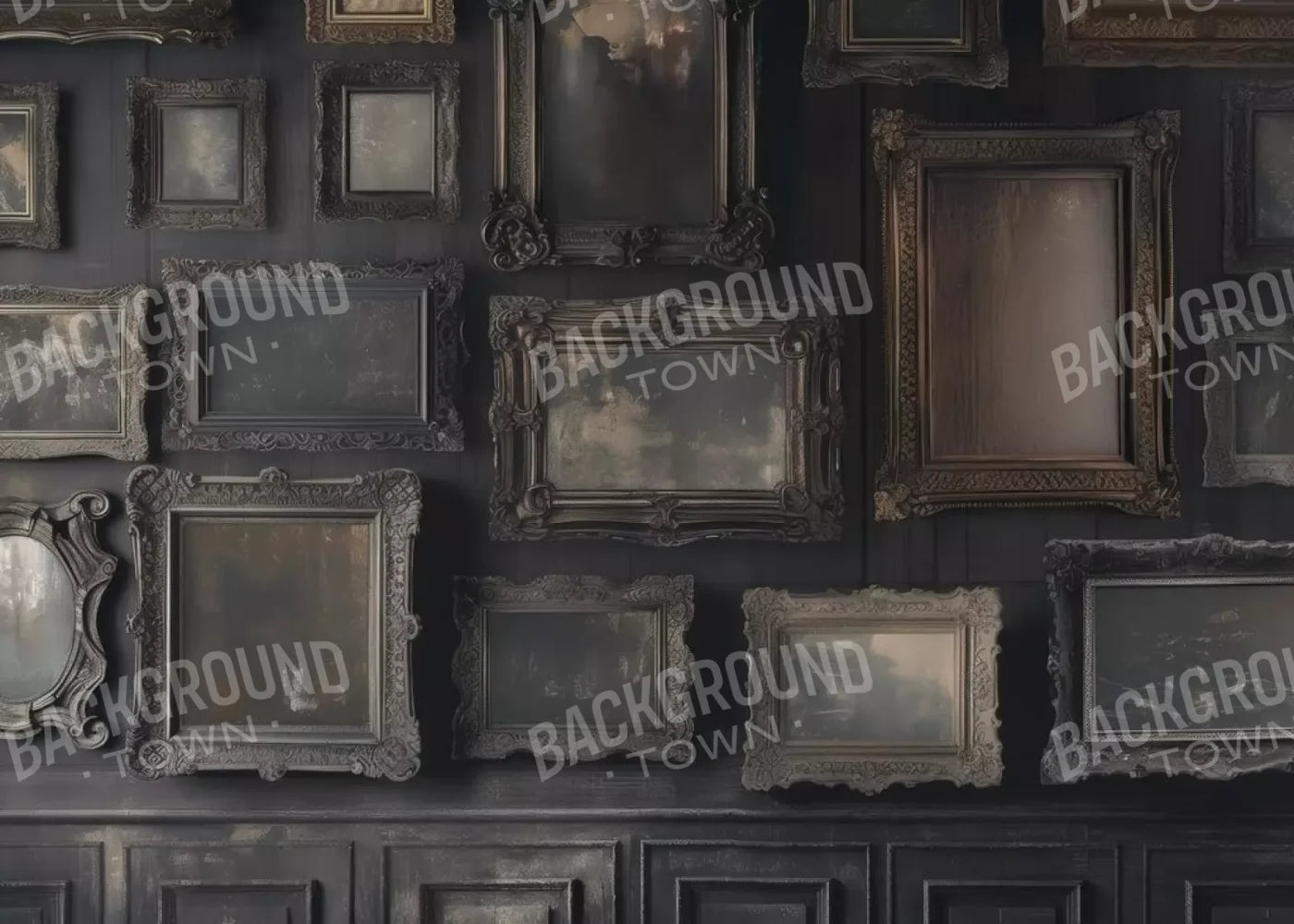 Gothic Victorian Wall I 7’X5’ Ultracloth (84 X 60 Inch) Backdrop