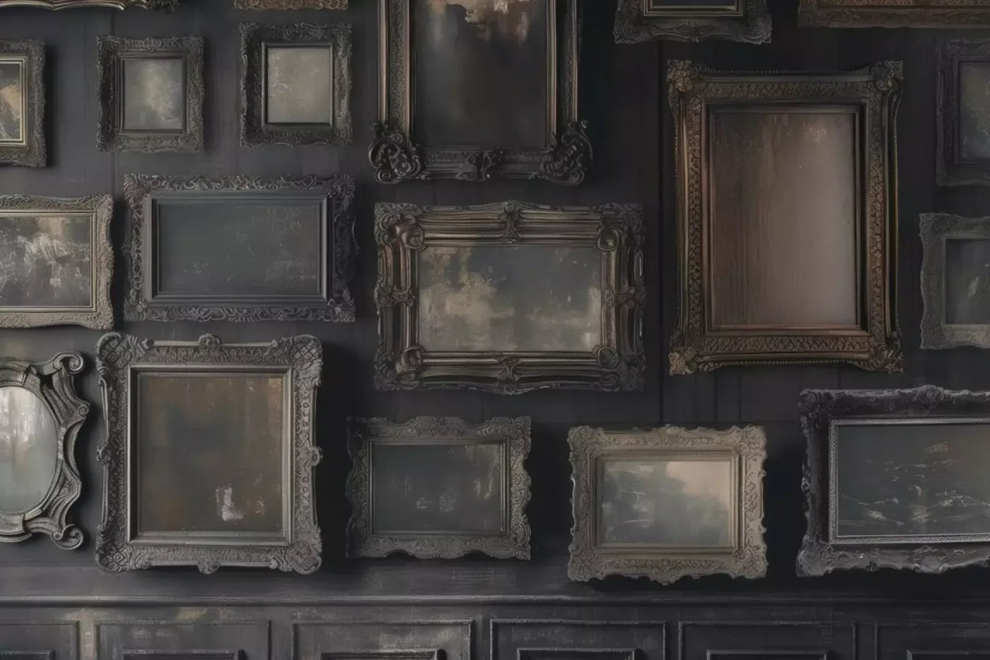 Gothic Victorian Wall I 12’X8’ Ultracloth (144 X 96 Inch) Backdrop