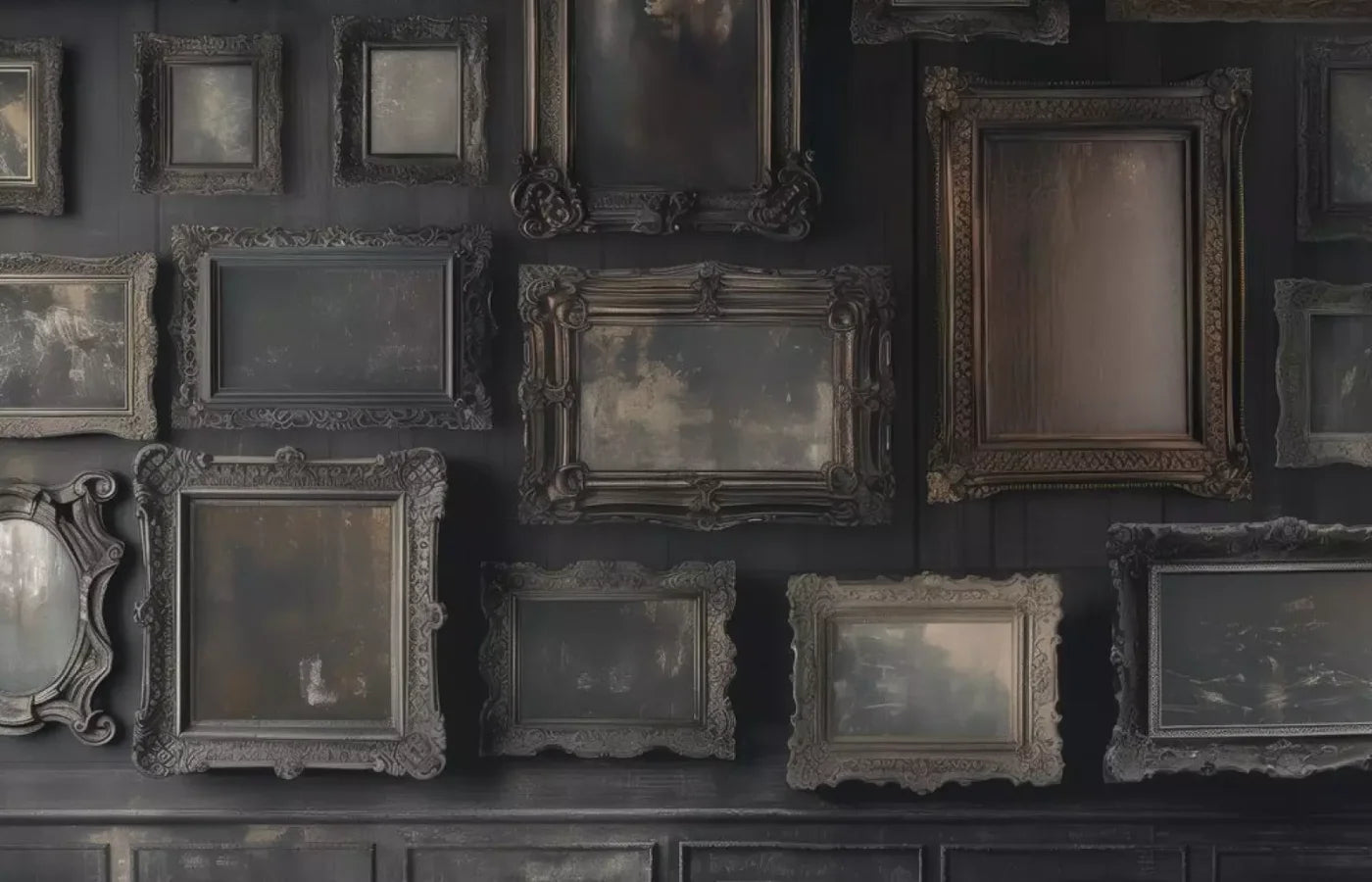 Gothic Victorian Wall I 14’X9’ Ultracloth (168 X 108 Inch) Backdrop