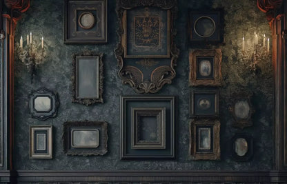 Gothic Victorian Wall 14’X9’ Ultracloth (168 X 108 Inch) Backdrop
