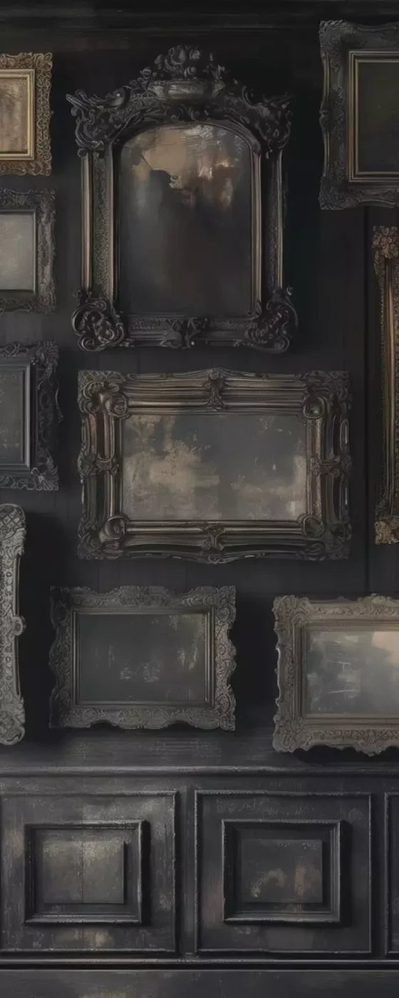 Gothic Victorian Wall I 8’X20’ Ultracloth (96 X 240 Inch) Backdrop