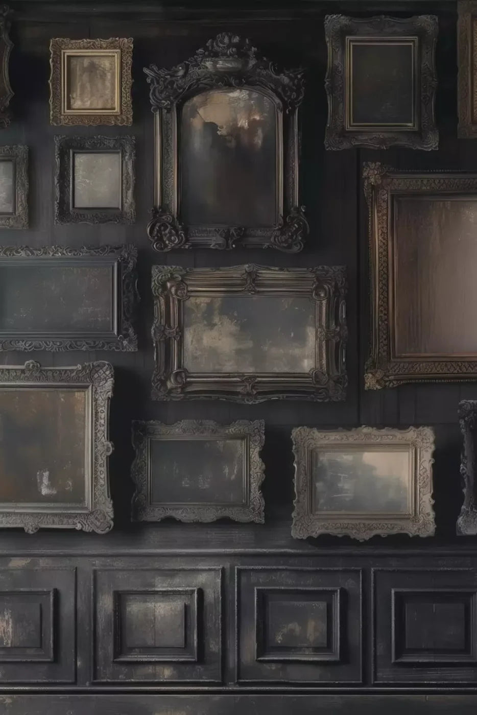 Gothic Victorian Wall I 8’X12’ Ultracloth (96 X 144 Inch) Backdrop