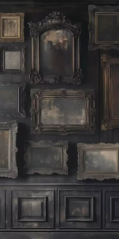 Gothic Victorian Wall I 10’X20’ Ultracloth (120 X 240 Inch) Backdrop