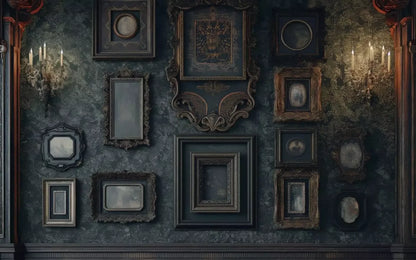 Gothic Victorian Wall 16’X10’ Ultracloth (192 X 120 Inch) Backdrop
