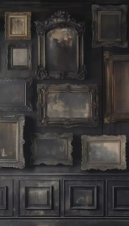 Gothic Victorian Wall I 8’X14’ Ultracloth (96 X 168 Inch) Backdrop