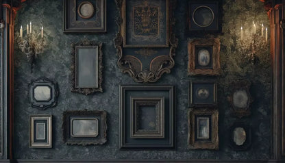 Gothic Victorian Wall 14’X8’ Ultracloth (168 X 96 Inch) Backdrop