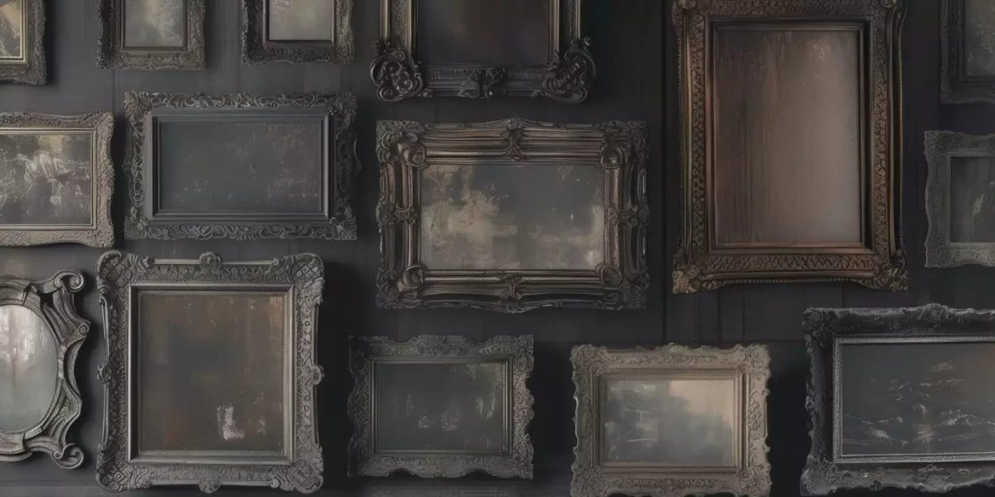 Gothic Victorian Wall I 20’X10’ Ultracloth (240 X 120 Inch) Backdrop