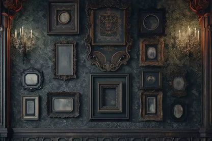 Gothic Victorian Wall 12’X8’ Ultracloth (144 X 96 Inch) Backdrop
