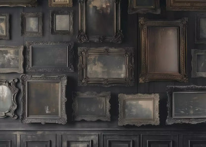 Gothic Victorian Wall I 7’X5’ Ultracloth (84 X 60 Inch) Backdrop