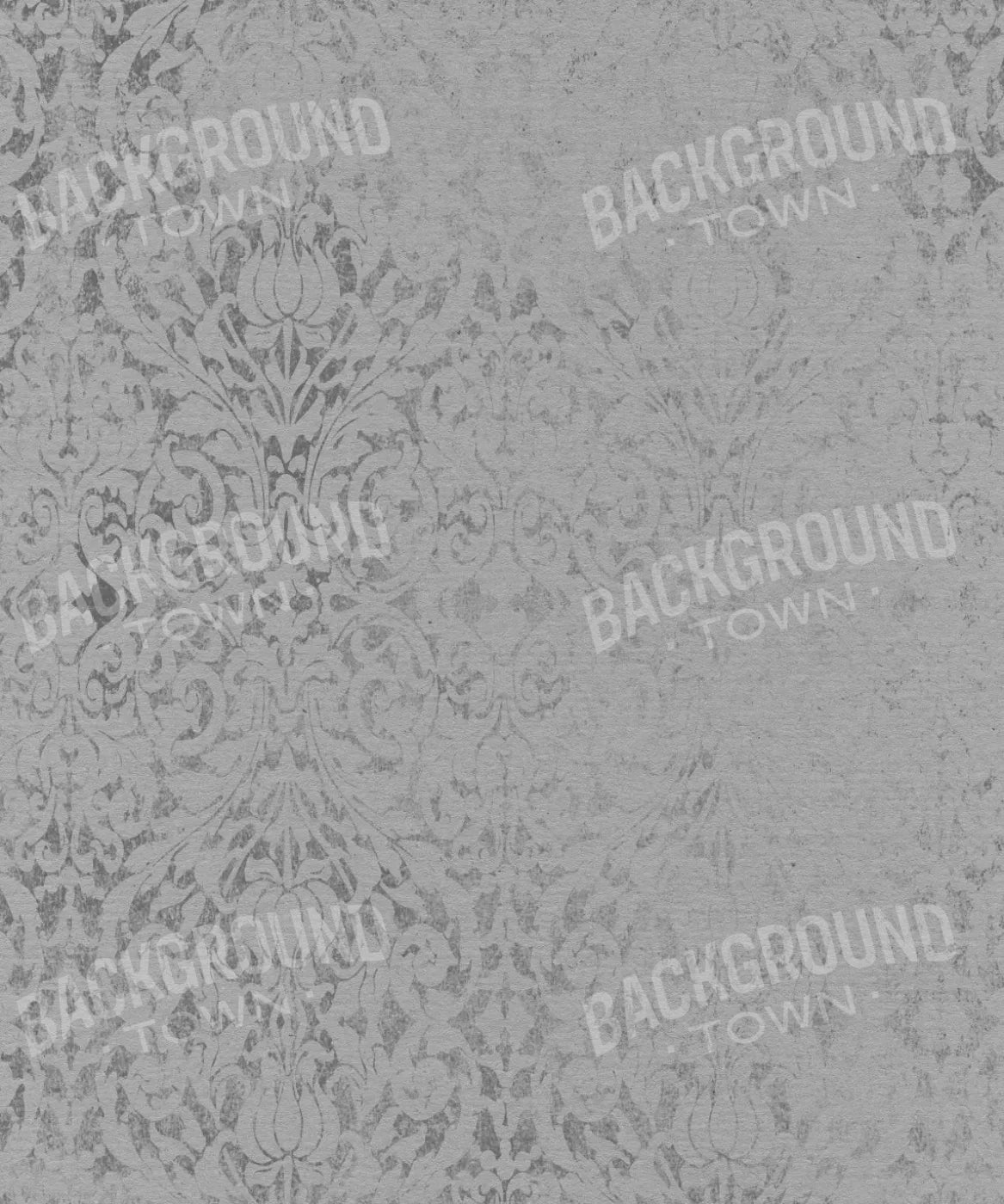 Gray Damask Backdrop for Photography