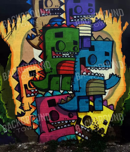 Graffiti1 10X12 Ultracloth ( 120 X 144 Inch ) Backdrop