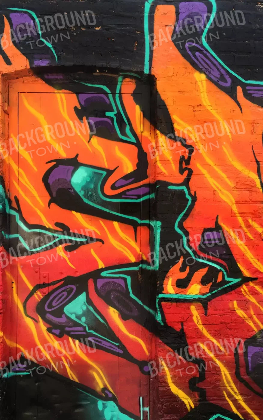 Graffiti2 9X14 Ultracloth ( 108 X 168 Inch ) Backdrop