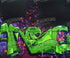 Green Urban Grunge Backdrop for Photography