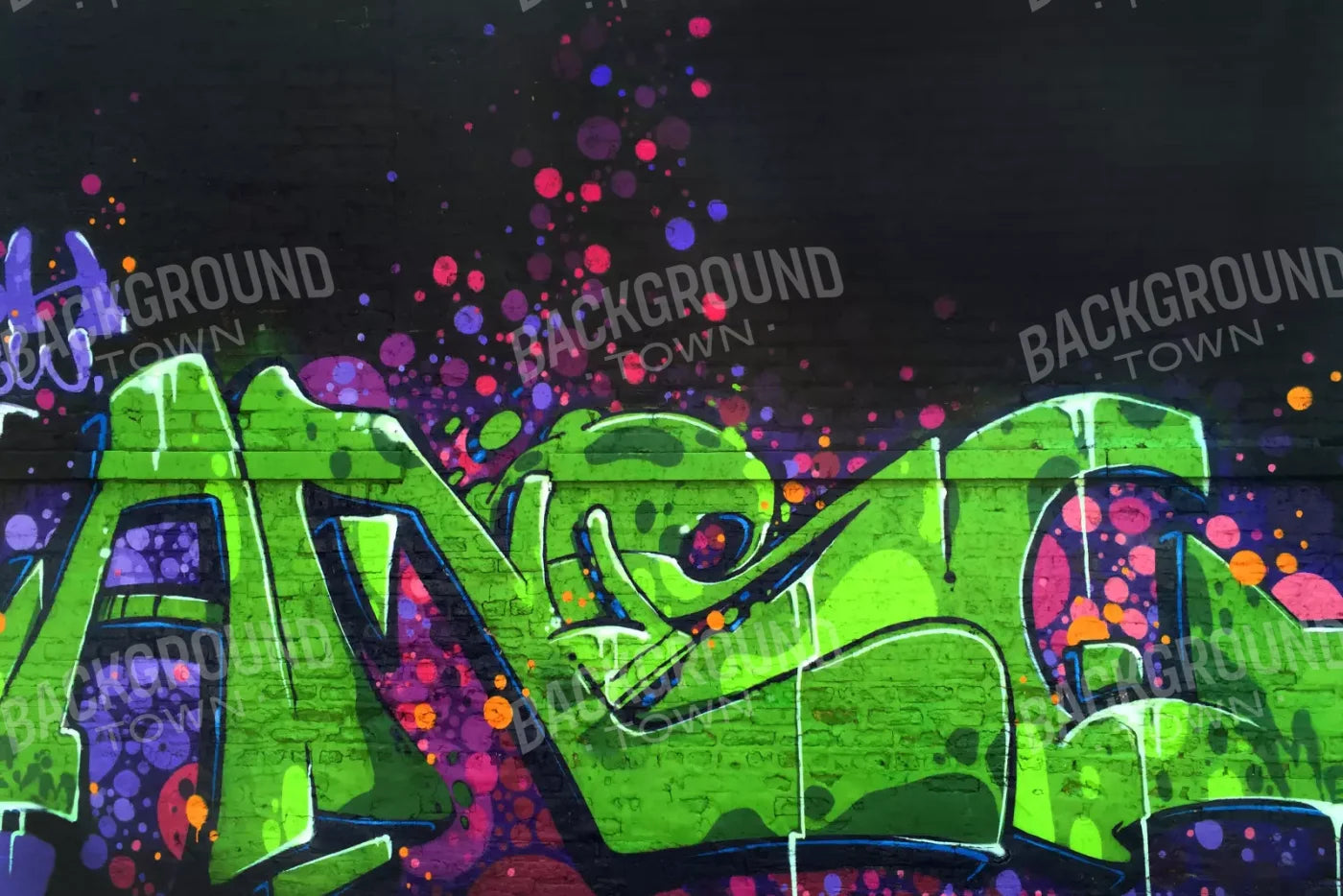 Graffiti3 8X5 Ultracloth ( 96 X 60 Inch ) Backdrop