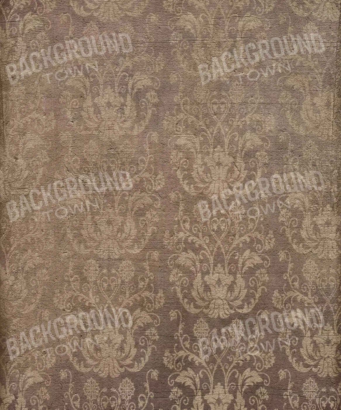 Brown Damask Backdrop for Photography