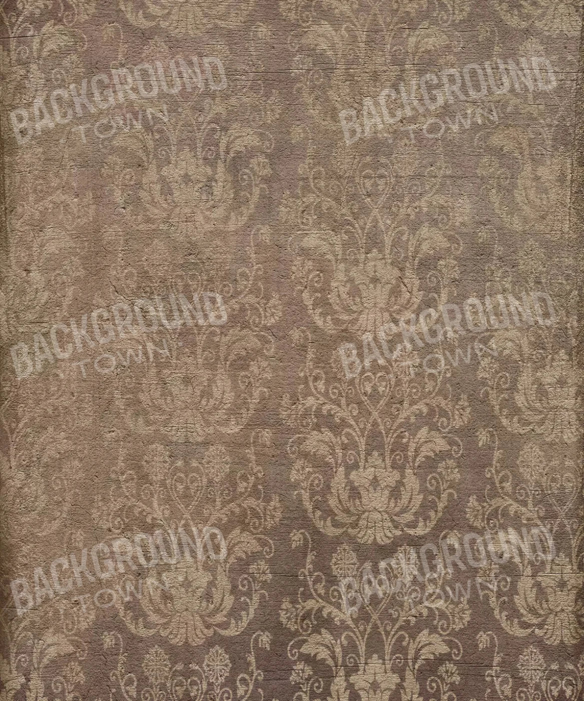 Brown Damask Backdrop for Photography