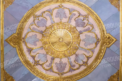 Grand Ballroom Medallion 12’X8’ Ultracloth (144 X 96 Inch) Rubbermat Floor