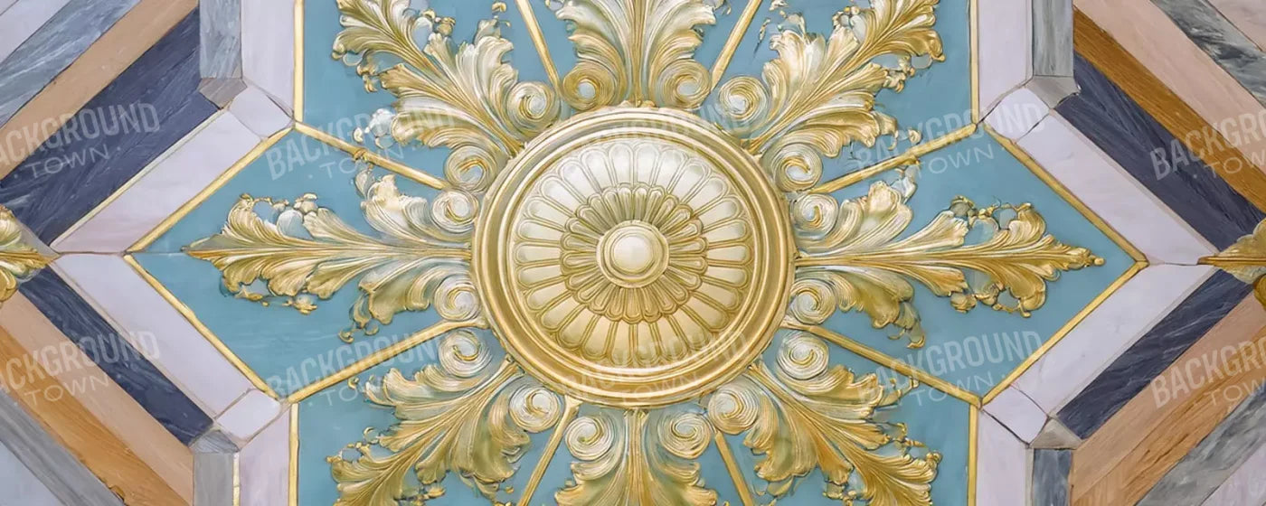 Grand Ballroom Medallion Ii 20’X8’ Ultracloth (240 X 96 Inch) Backdrop