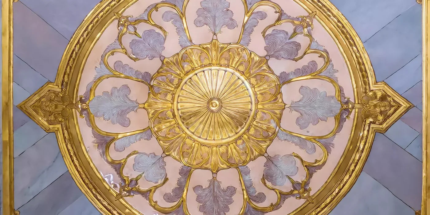 Grand Ballroom Medallion Rubbermat Floor