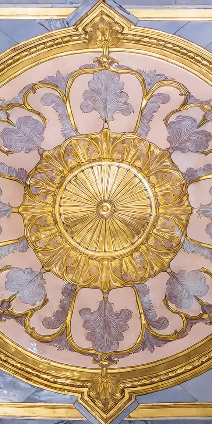 Grand Ballroom Medallion Rubbermat Floor