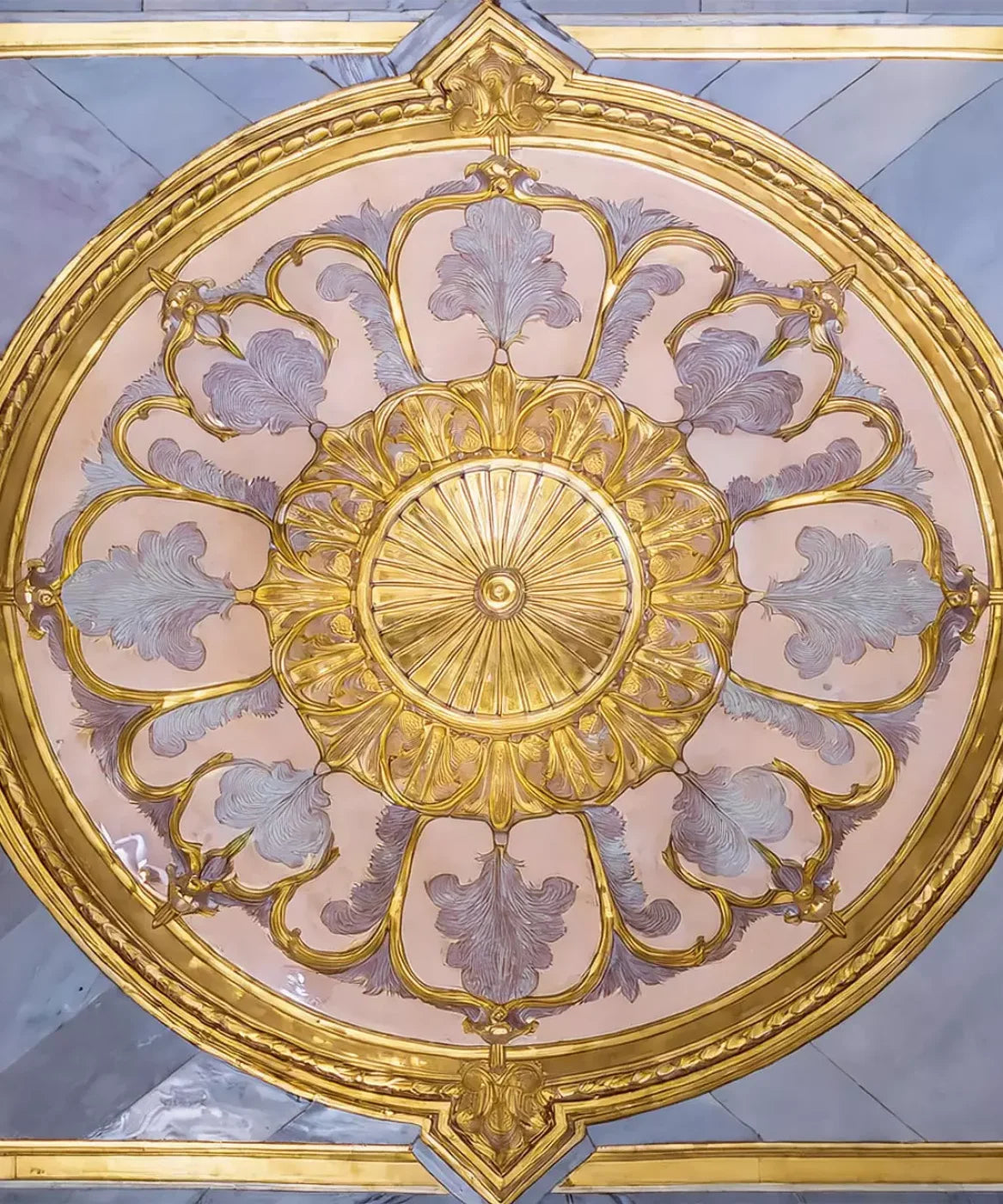 Grand Ballroom Medallion Rubbermat Floor