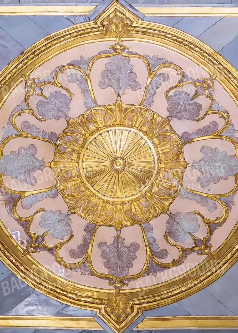 Grand Ballroom Medallion 5’X7’ Ultracloth (60 X 84 Inch) Rubbermat Floor