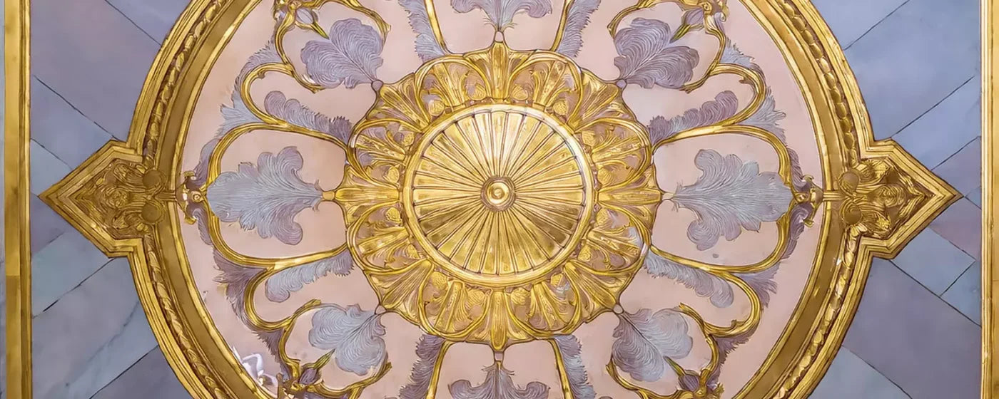 Grand Ballroom Medallion Rubbermat Floor