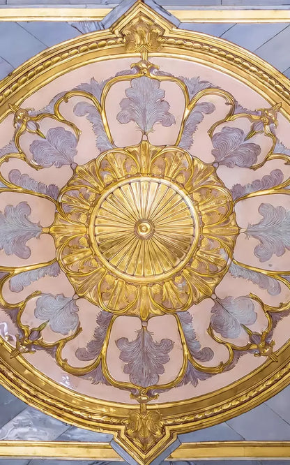 Grand Ballroom Medallion 10’X16’ Ultracloth (120 X 192 Inch) Rubbermat Floor