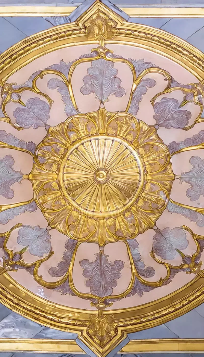 Grand Ballroom Medallion Rubbermat Floor