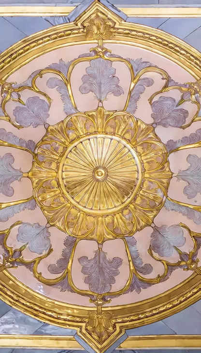 Grand Ballroom Medallion Rubbermat Floor