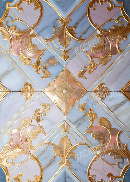 Grand Castle Floor Ii 5’X7’ Rubbermat (60 X 84 Inch)