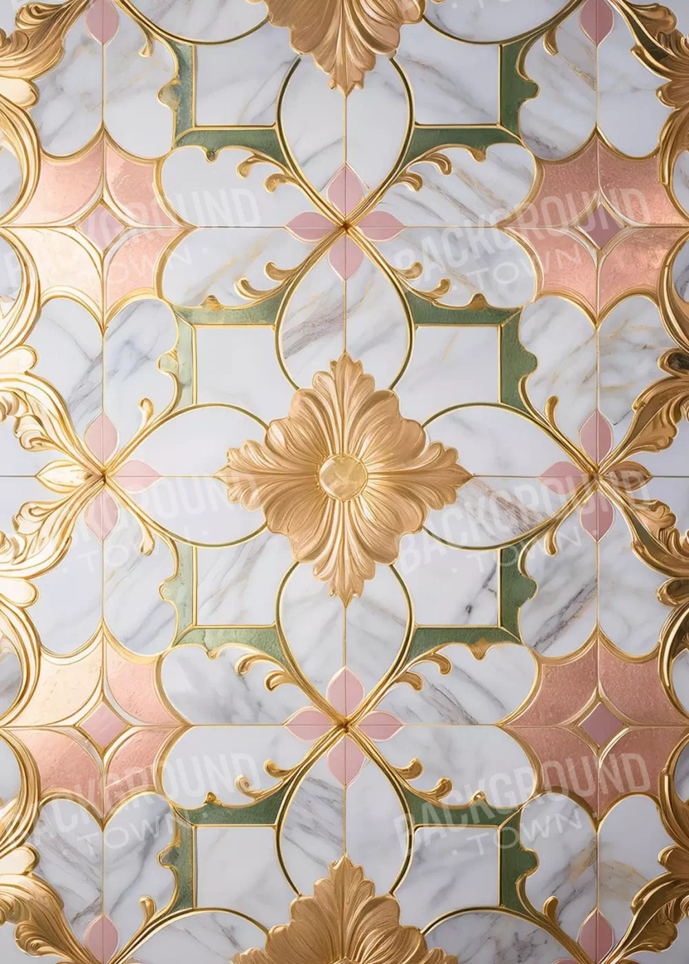 Grand Castle Floor Vi 5’X7’ Rubbermat (60 X 84 Inch)