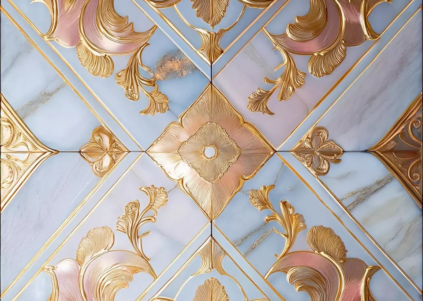 Grand Castle Floor Ii 7’X5’ Rubbermat (84 X 60 Inch)