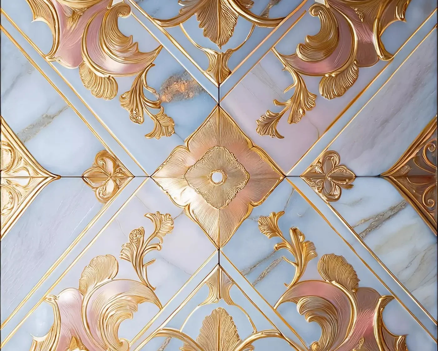 Grand Castle Floor Ii 10’X8’ Rubbermat (120 X 96 Inch)