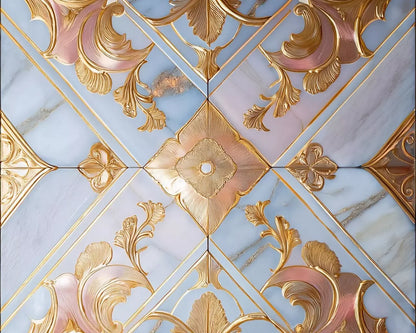 Grand Castle Floor Ii 10’X8’ Rubbermat (120 X 96 Inch)