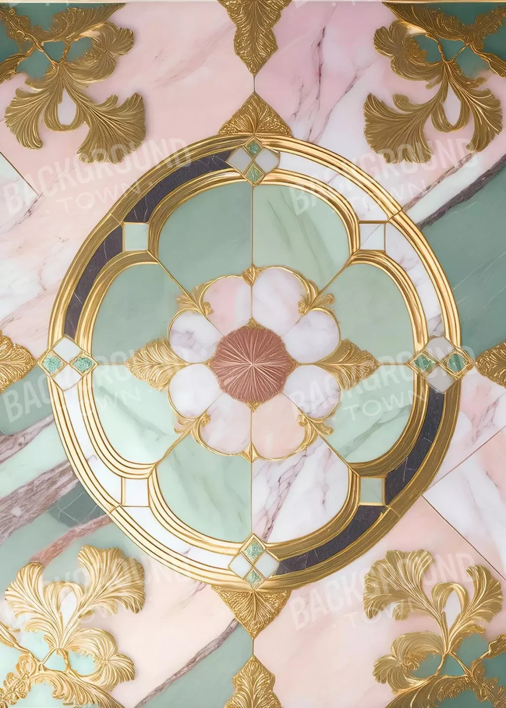 Grand Castle Floor Iv 5’X7’ Rubbermat (60 X 84 Inch)