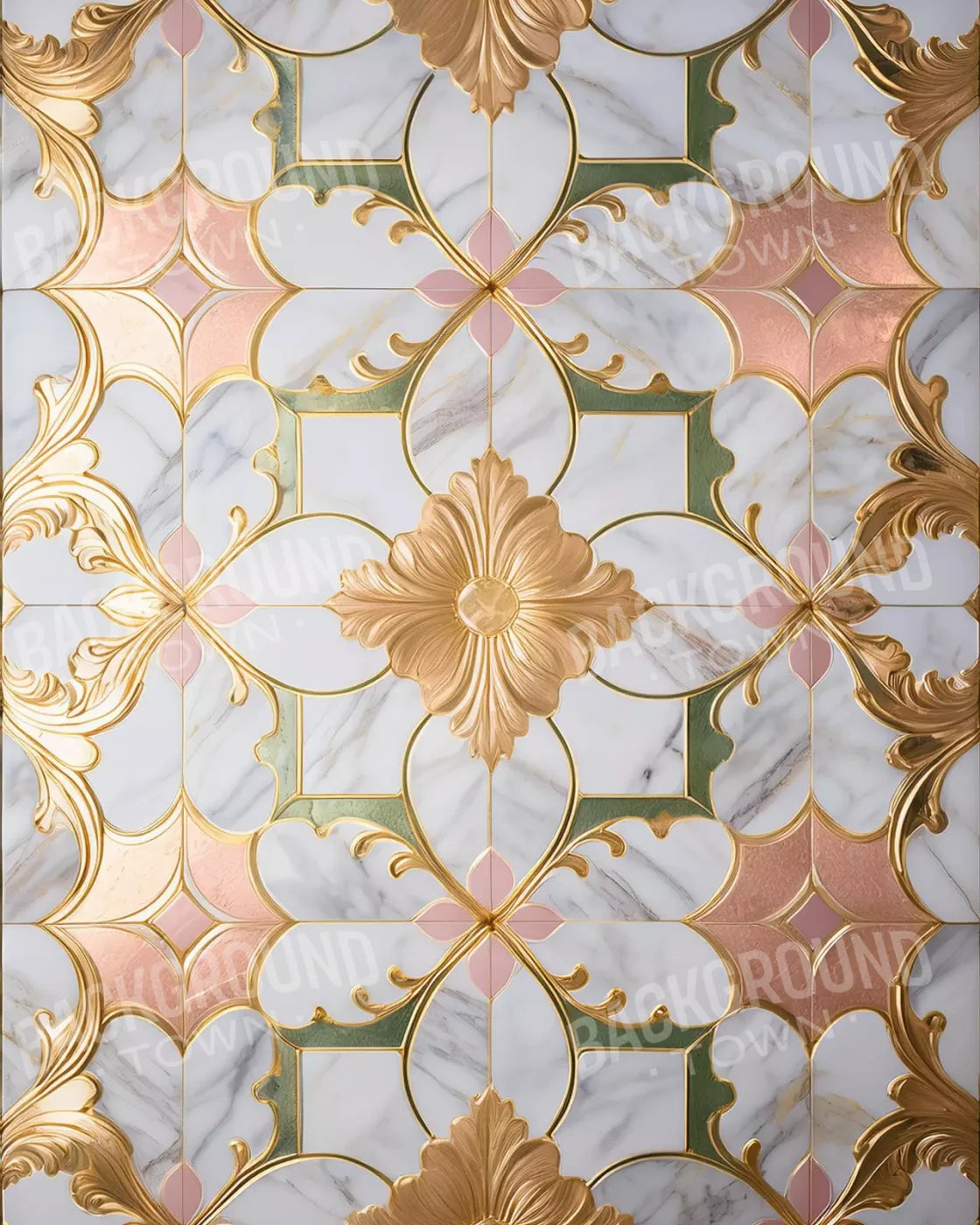 Grand Castle Floor Vi 8’X10’ Rubbermat (96 X 120 Inch)