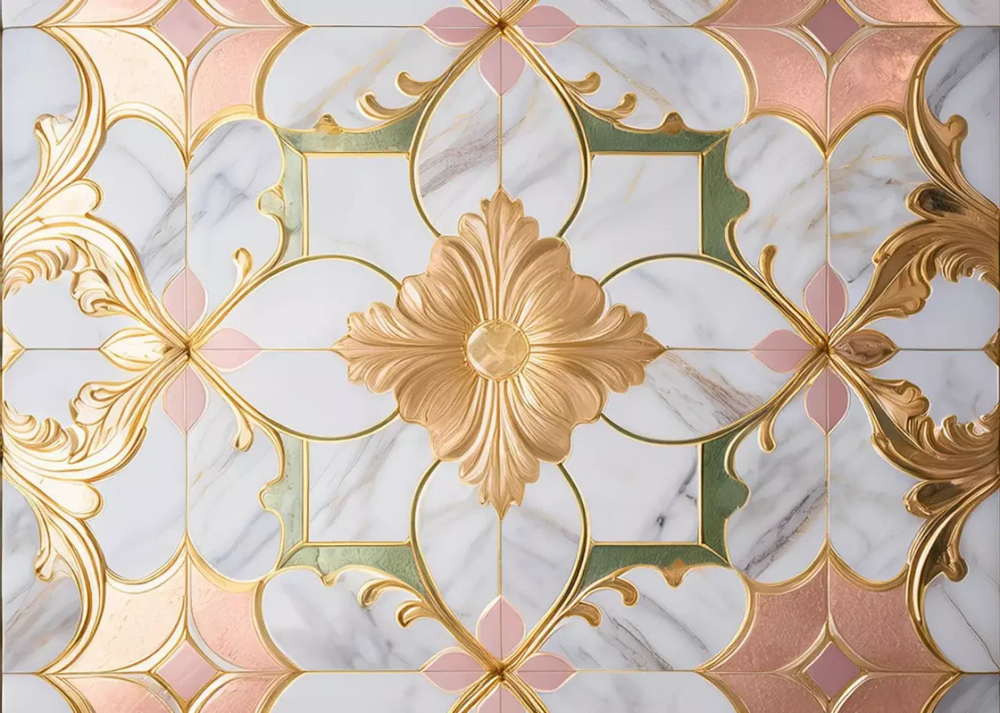 Grand Castle Floor Vi 7’X5’ Rubbermat (84 X 60 Inch)