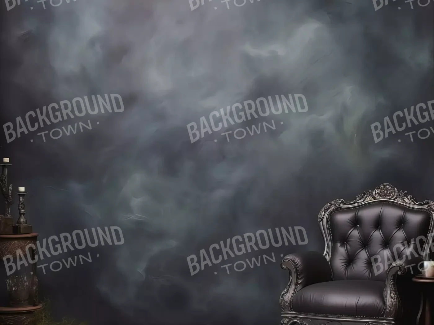 Gray Amor Wall 8’X6’ Fleece (96 X 72 Inch) Backdrop