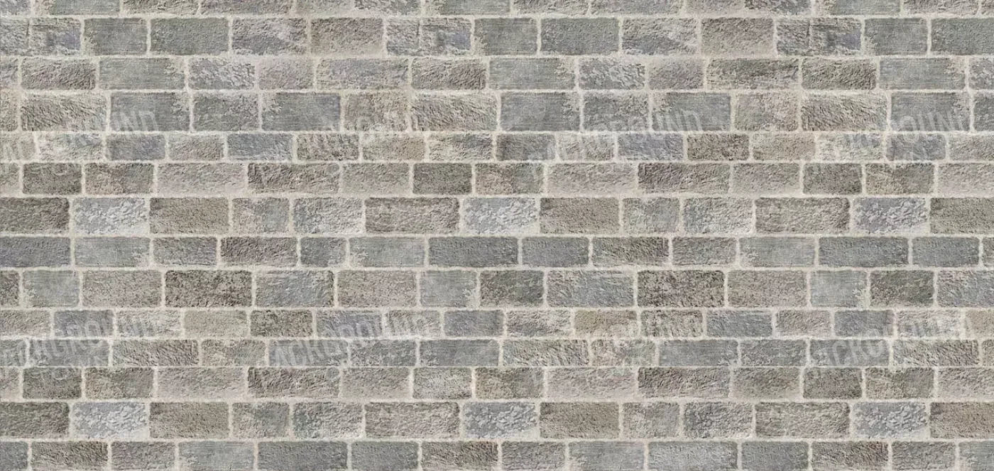 Gray Block Floor 16X8 Ultracloth ( 192 X 96 Inch ) Backdrop