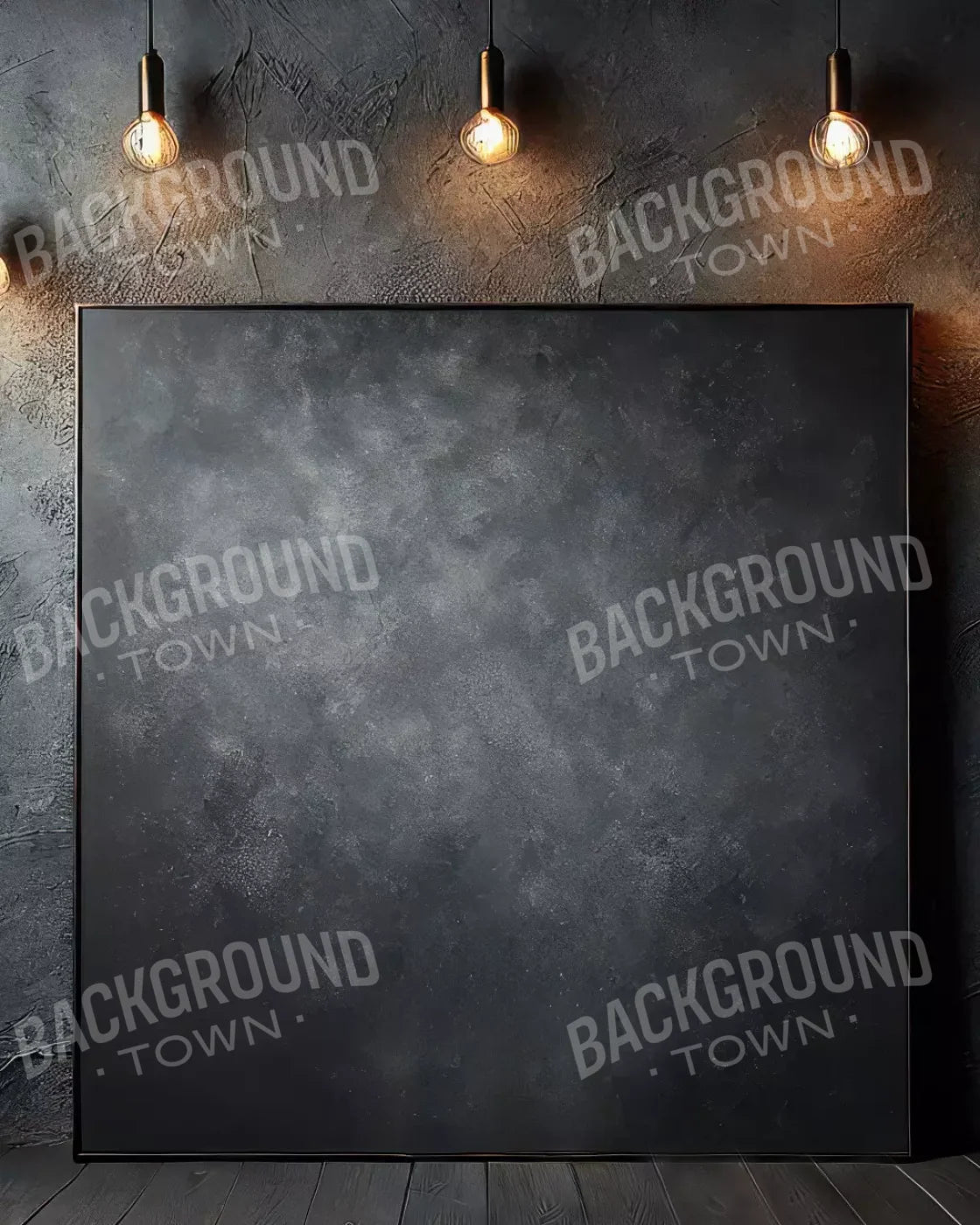 Gray Wall Of Lights 8’X10’ Fleece (96 X 120 Inch) Backdrop