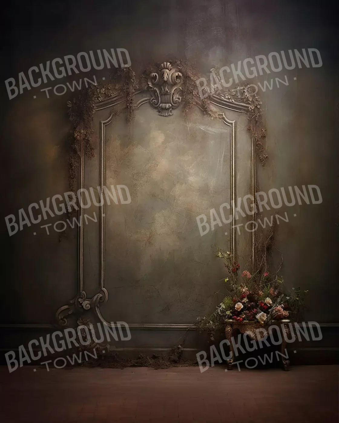 Greco Wall I 8X10 Fleece ( 96 X 120 Inch ) Backdrop