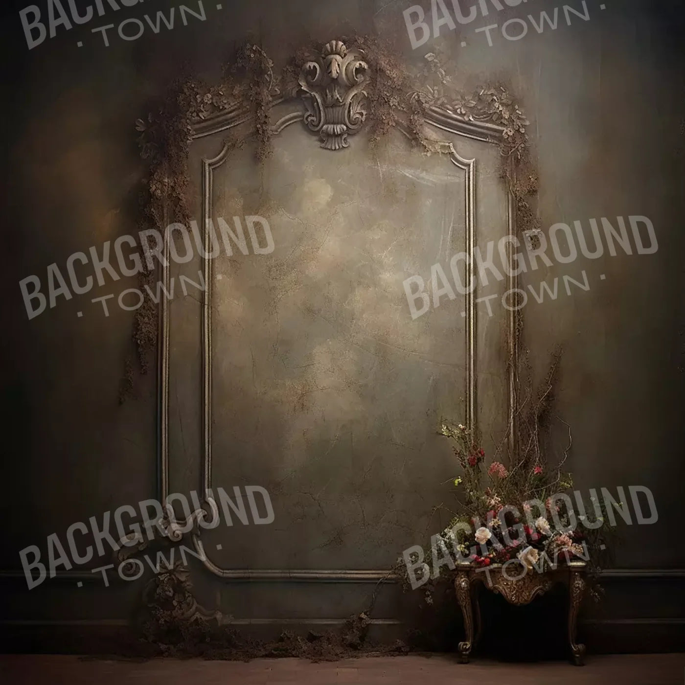 Greco Wall I 8X8 Fleece ( 96 X Inch ) Backdrop