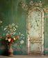 Multi-Color Floral Backdrop for Photography