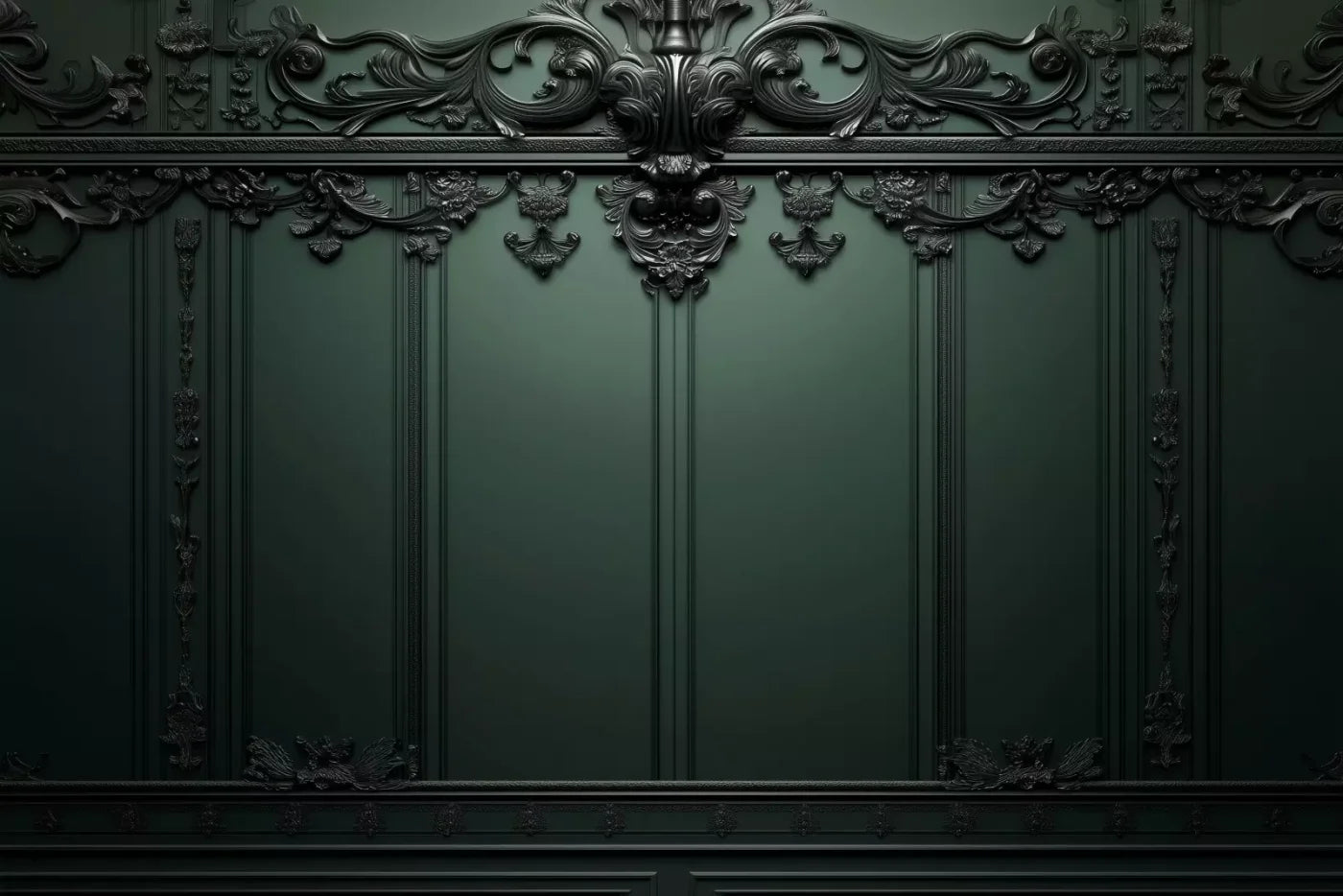 Green Elegant Wall 2 12’X8’ Ultracloth (144 X 96 Inch) Backdrop