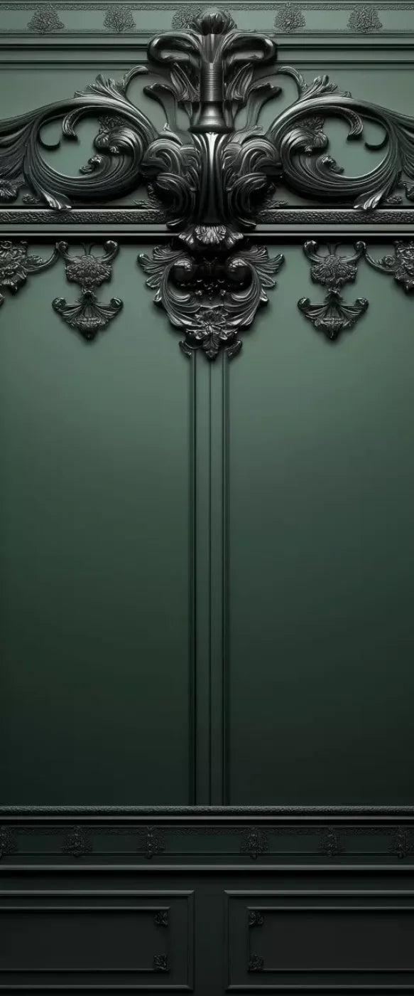 Green Elegant Wall 2 5’X12’ Ultracloth For Westcott X-Drop (60 X 144 Inch) Backdrop