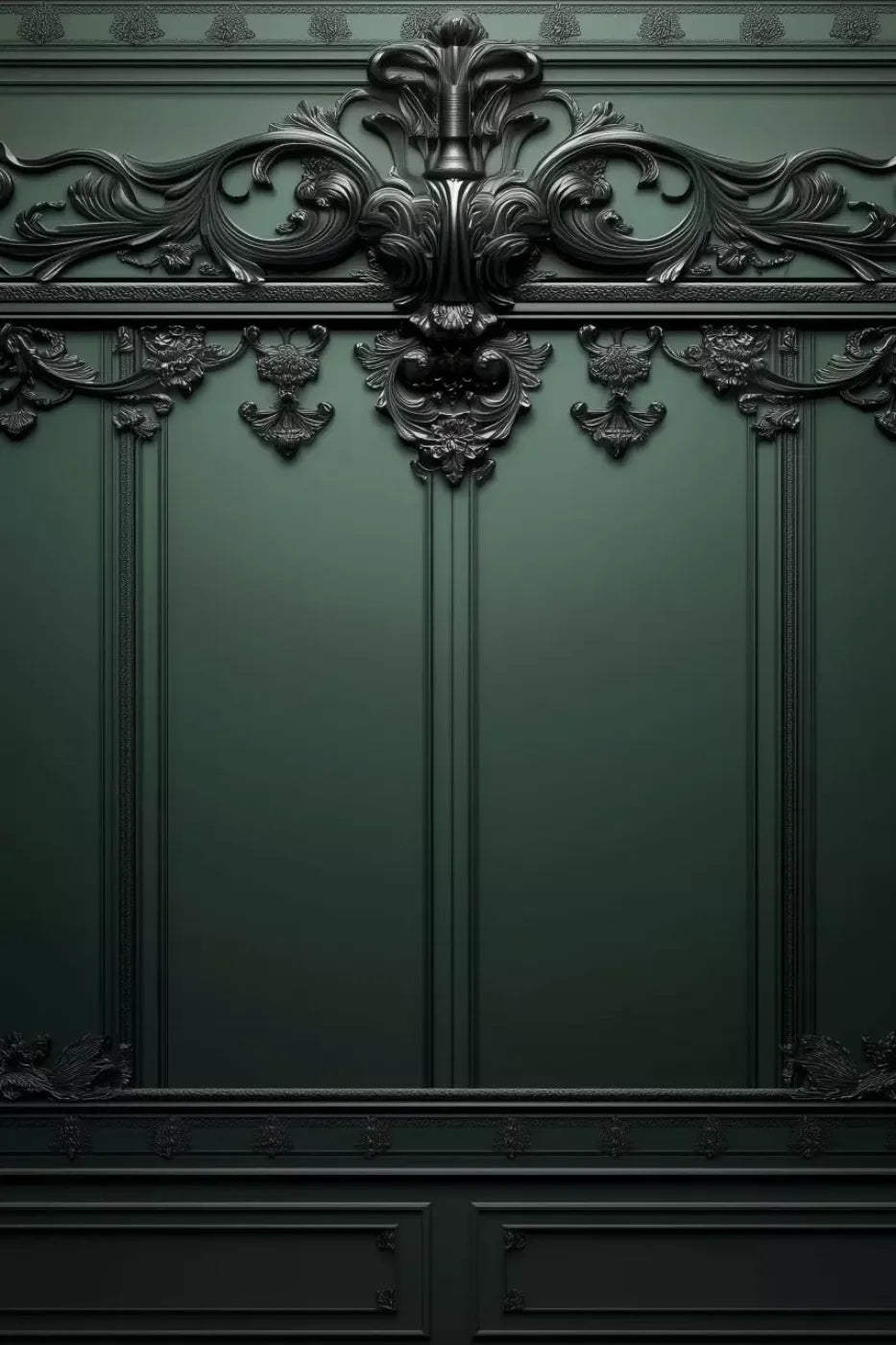Green Elegant Wall 2 8’X12’ Ultracloth (96 X 144 Inch) Backdrop