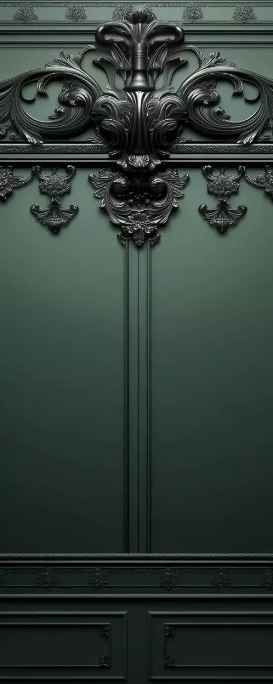 Green Elegant Wall 2 8’X20’ Ultracloth (96 X 240 Inch) Backdrop